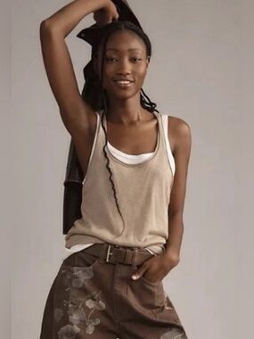 Anthropologie Wool Blend Knit Tank (XS)